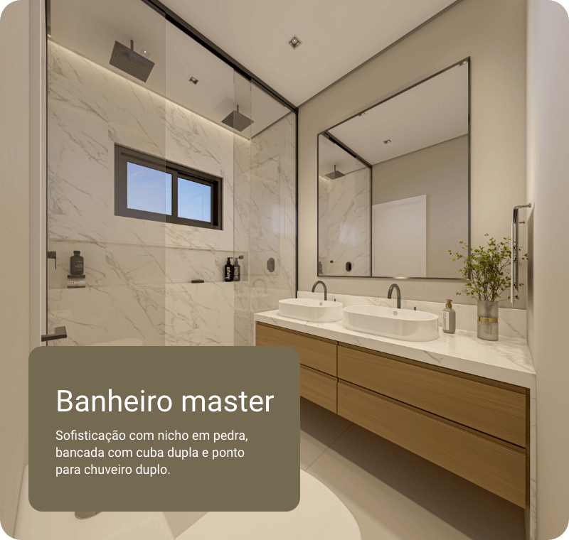 Lausanne - Banheiro Master